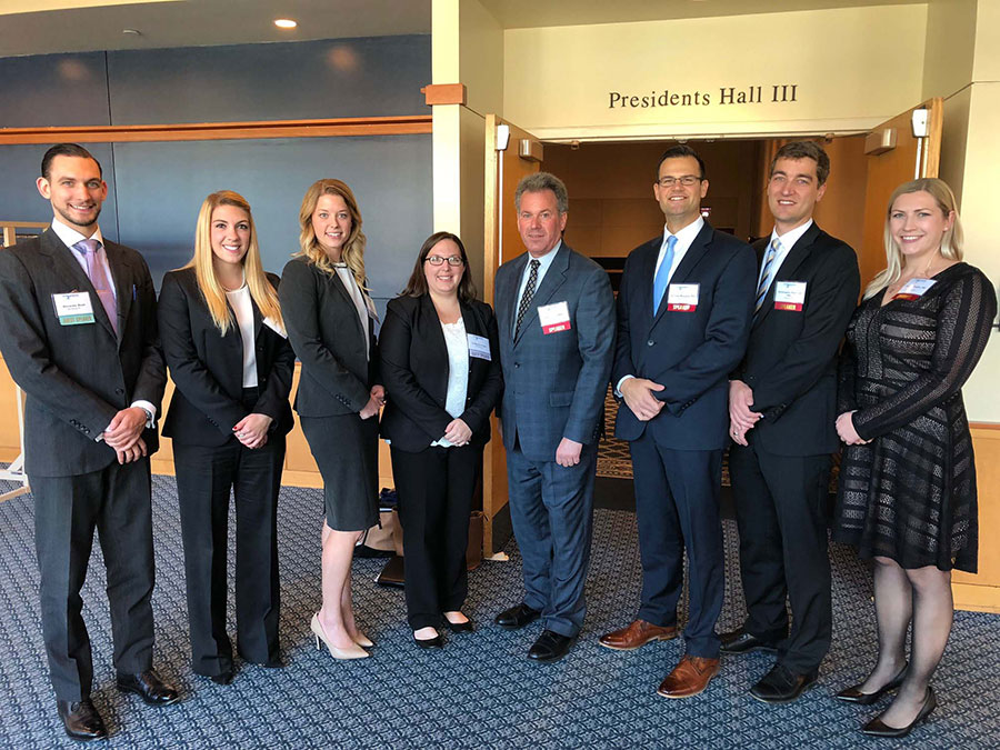 photo of law students and medical students