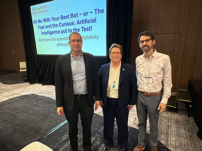 An image of Kelly Monaghan traveling to Chicago in 2015 for an audit when she worked for the Insurance Department